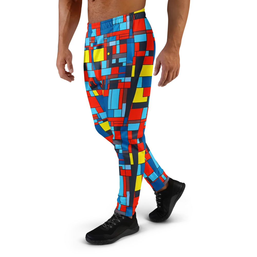 Electric Bauhaus on Men's Joggers — Left