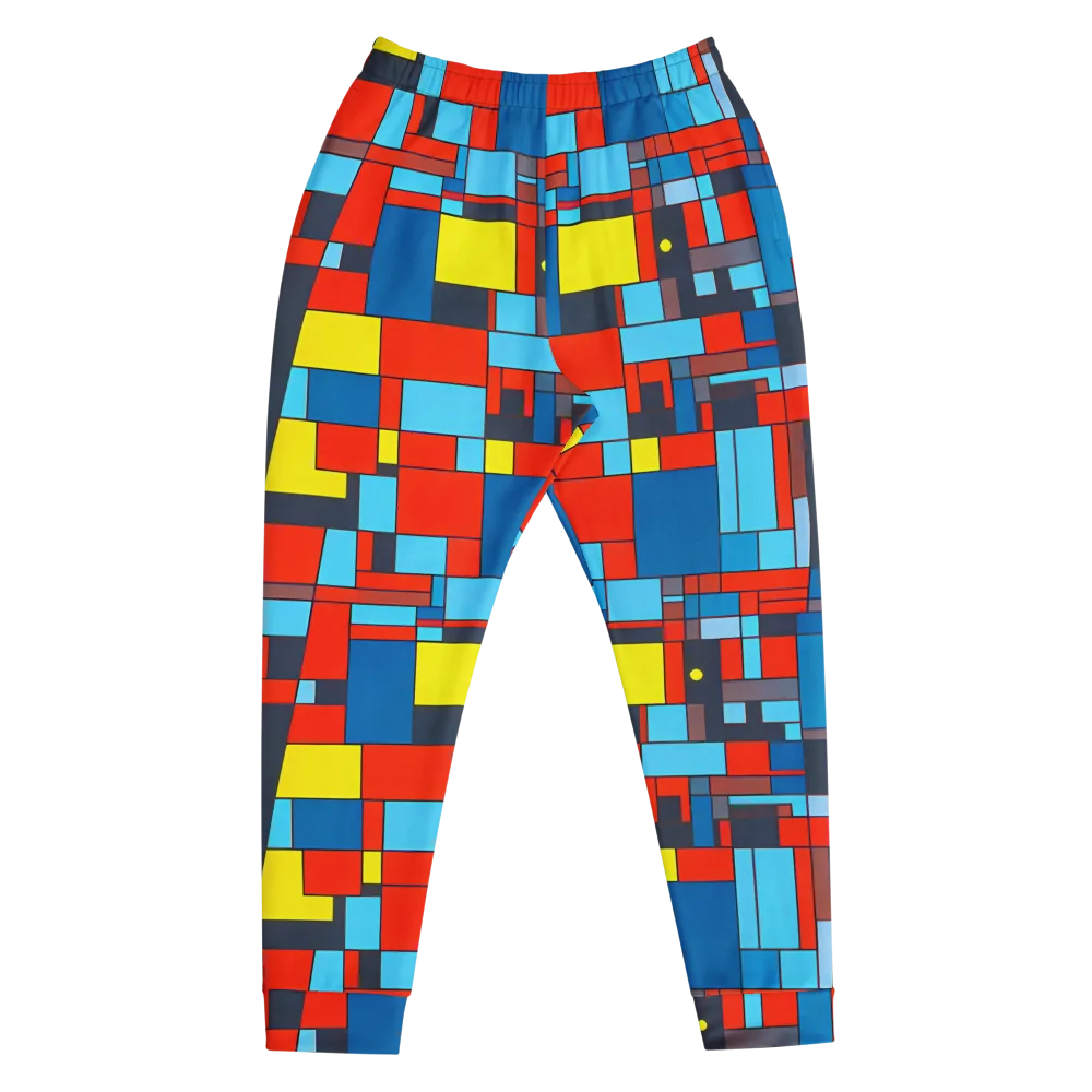 Electric Bauhaus on Men's Joggers — Front