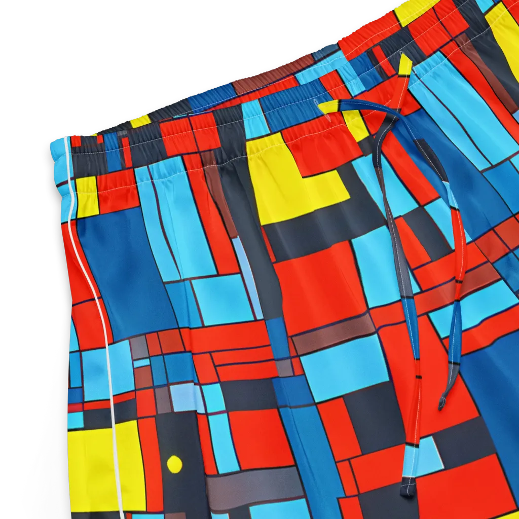 Electric Bauhaus on Women's Pajama Shorts — Product details