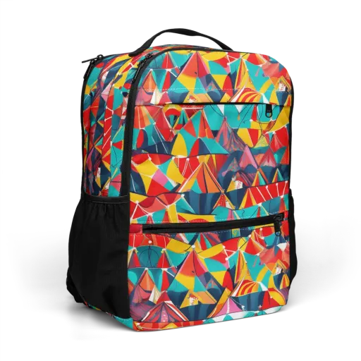 Carnival Canopies on a Utility Backpack