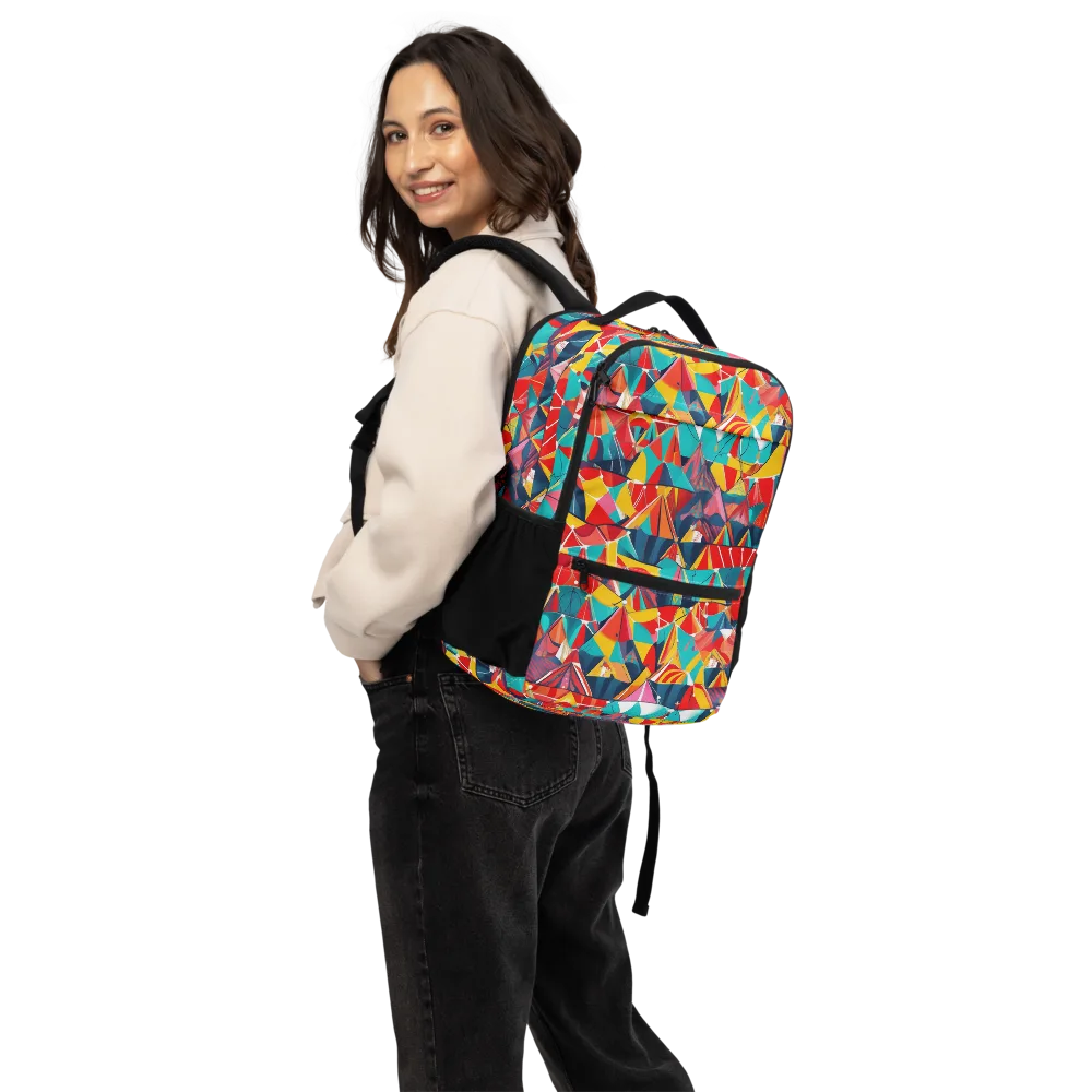 Carnival Canopies on Utility Backpack — Back