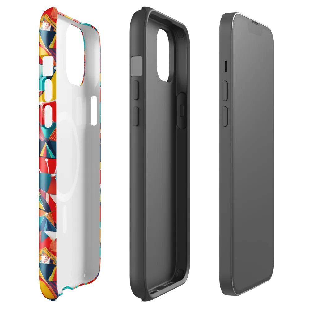 Carnival Canopies on MagSafe Tough Case for iPhone® — Front