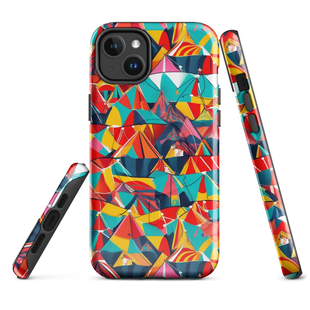 Carnival Canopies on MagSafe Tough Case for iPhone® — Front
