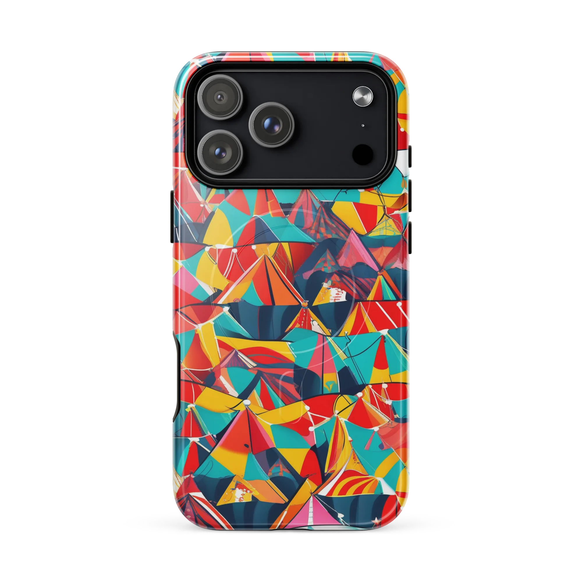 Carnival Canopies on MagSafe Tough Case for iPhone® — Front