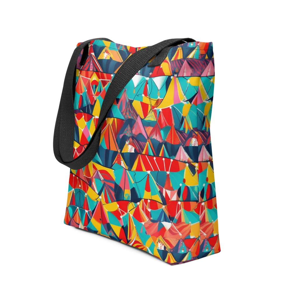Carnival Canopies on Tote Bag — Front