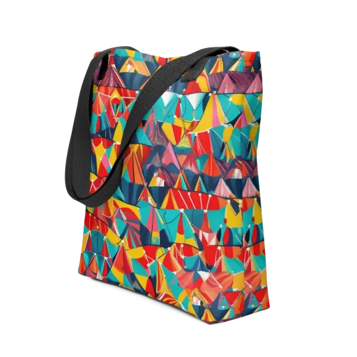 Carnival Canopies on a Tote Bag