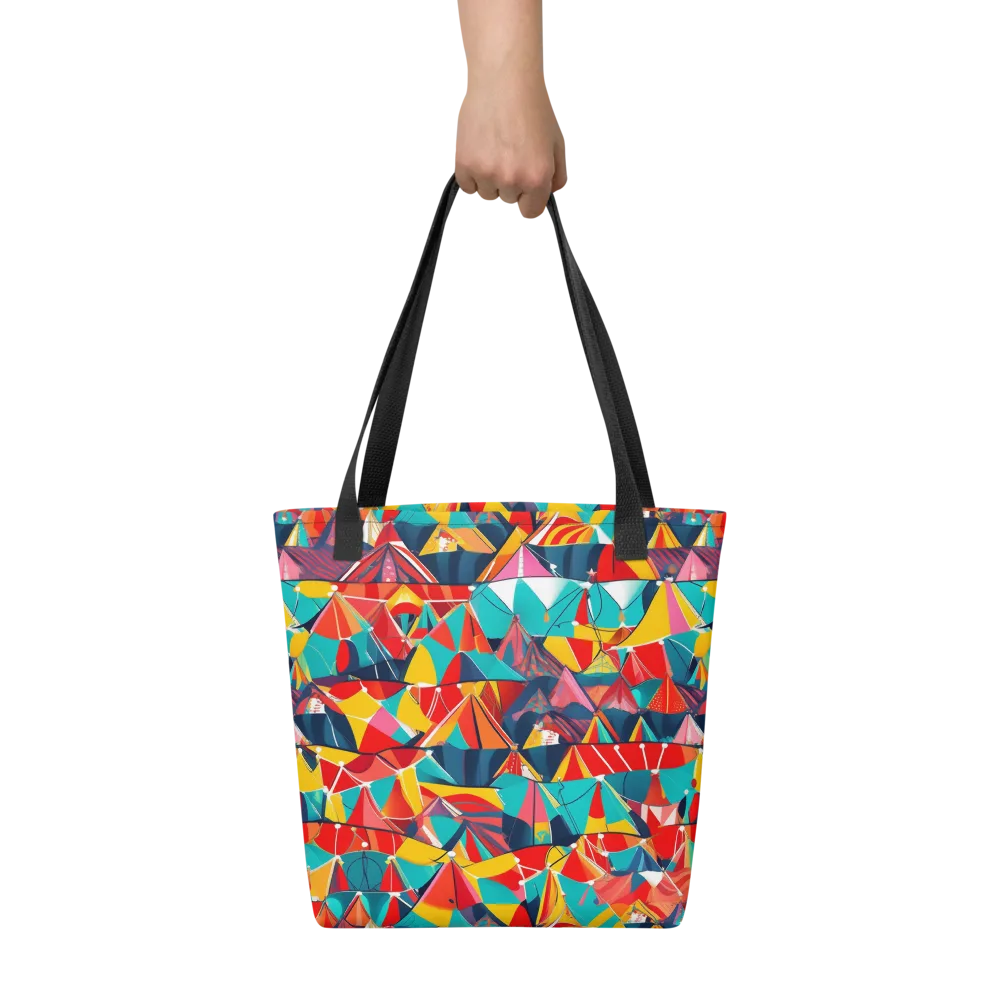 Carnival Canopies on Tote Bag — Front