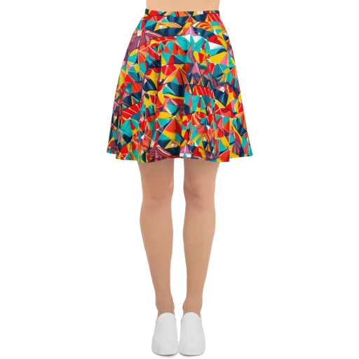 Carnival Canopies on a Skater Skirt