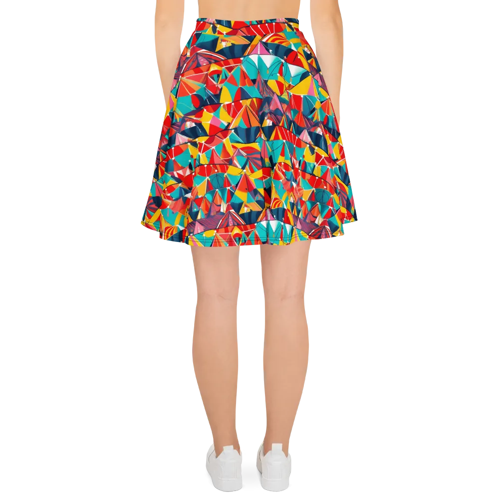 Carnival Canopies on Skater Skirt — Back