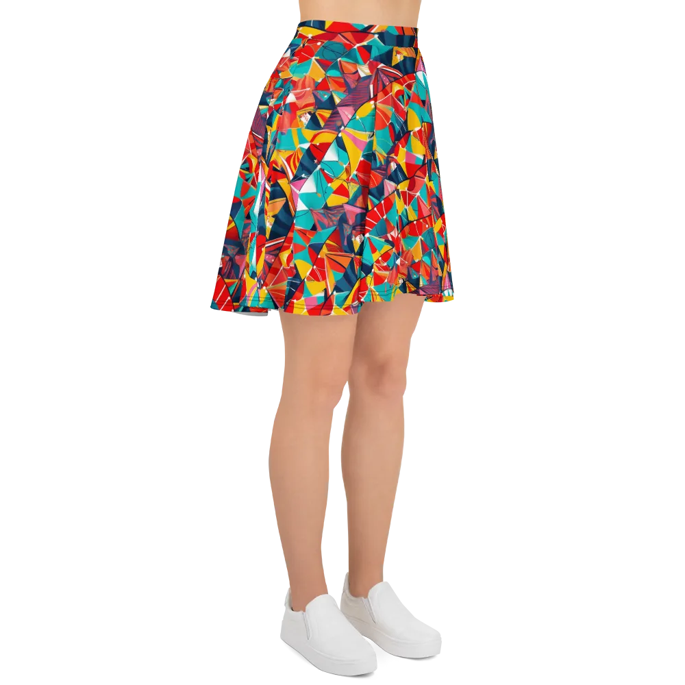 Carnival Canopies on Skater Skirt — Right