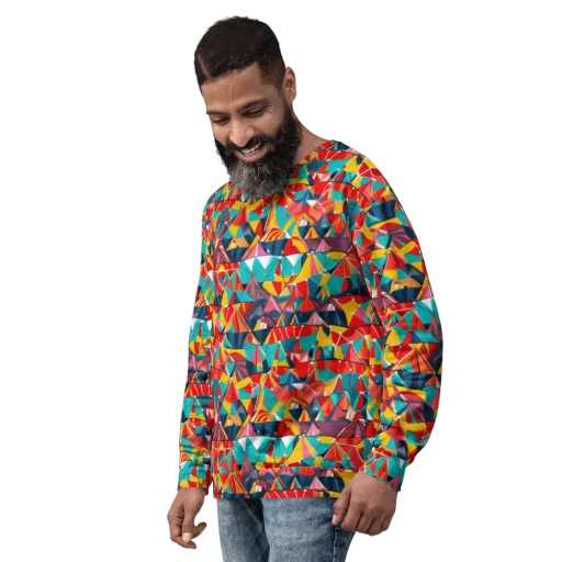 Carnival Canopies on a Sweatshirt