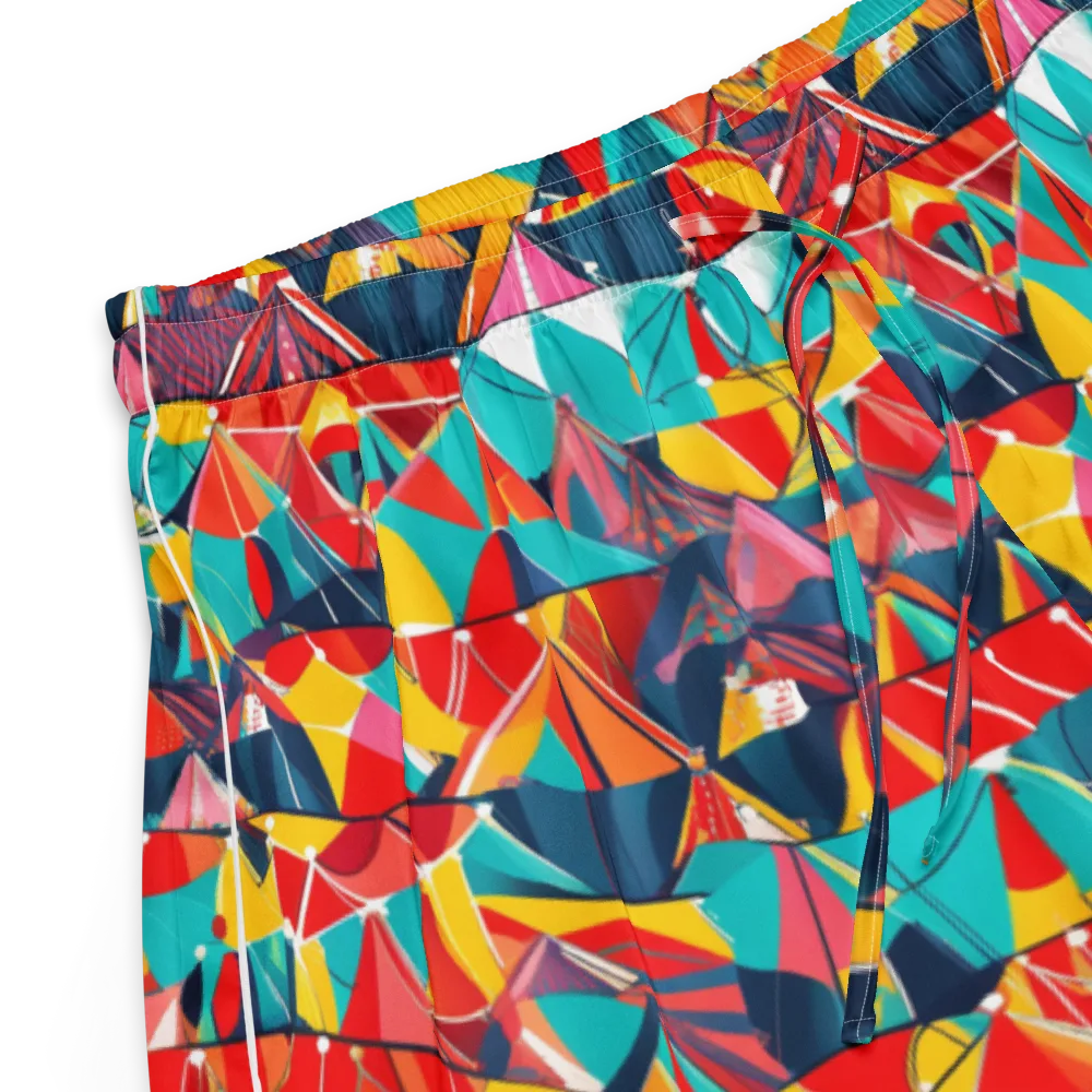Carnival Canopies on Women's Pajama Shorts — Product details