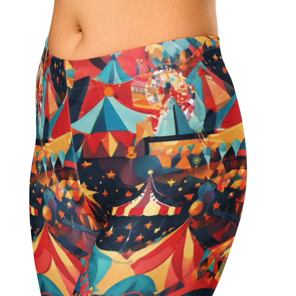 Midnight Big Top on Capri Leggings — Zoomed-in
