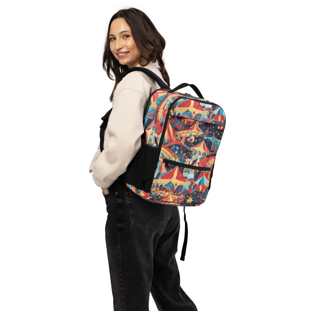 Midnight Big Top on Utility Backpack — Back