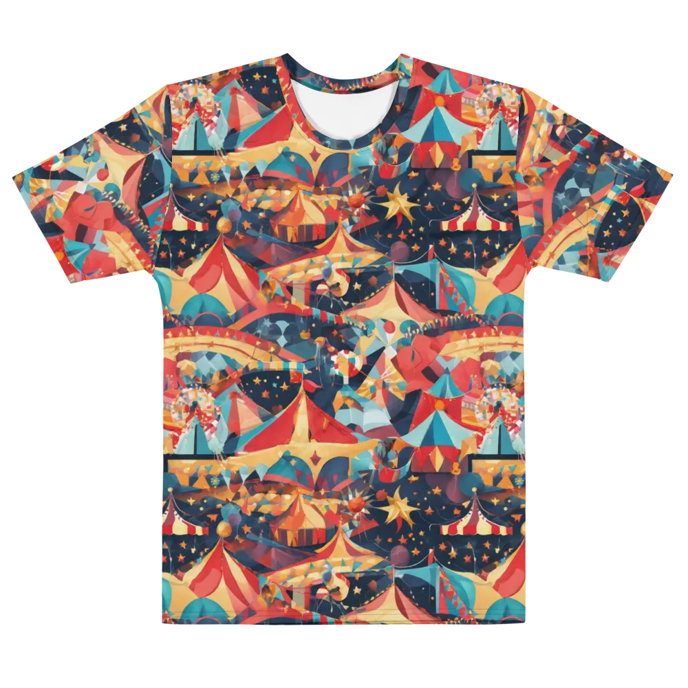 Midnight Big Top on Men's Cotton Crew Neck T-Shirt — Front