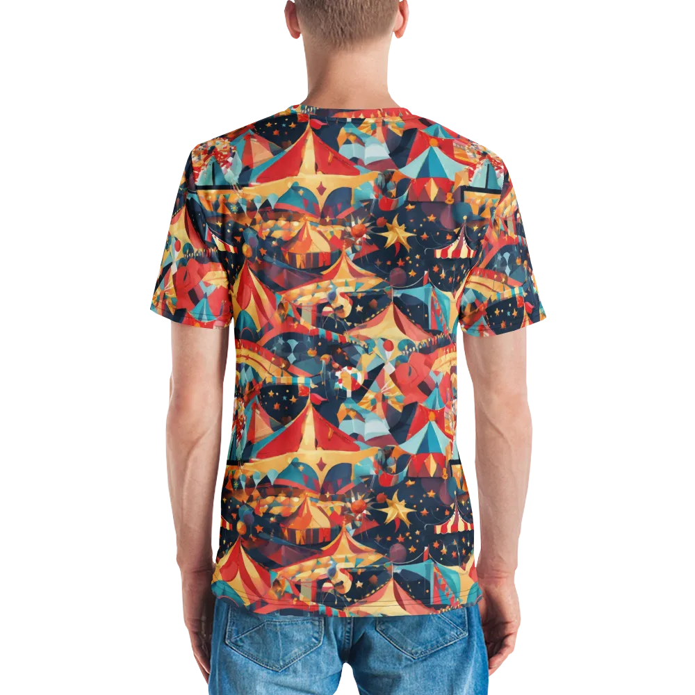 Midnight Big Top on Men's Crew Neck T-Shirt — Back