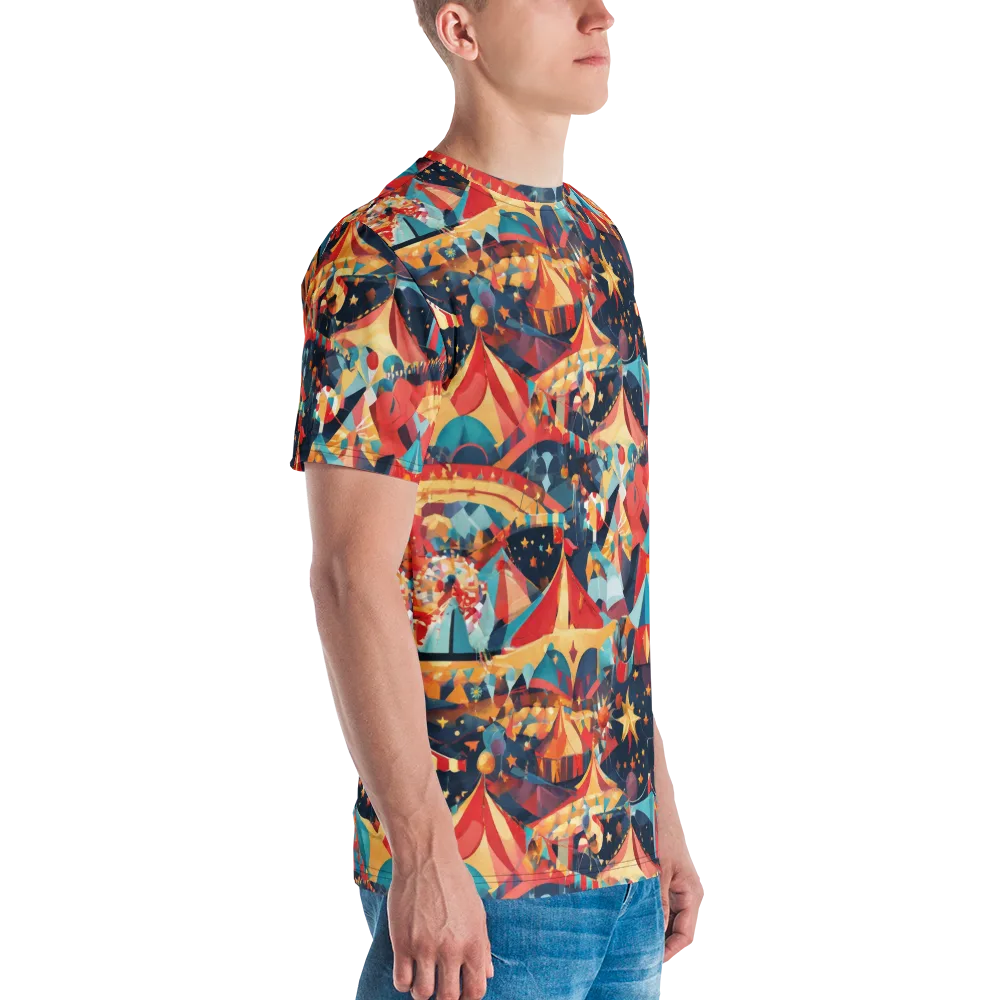 Midnight Big Top on Men's Crew Neck T-Shirt — Right