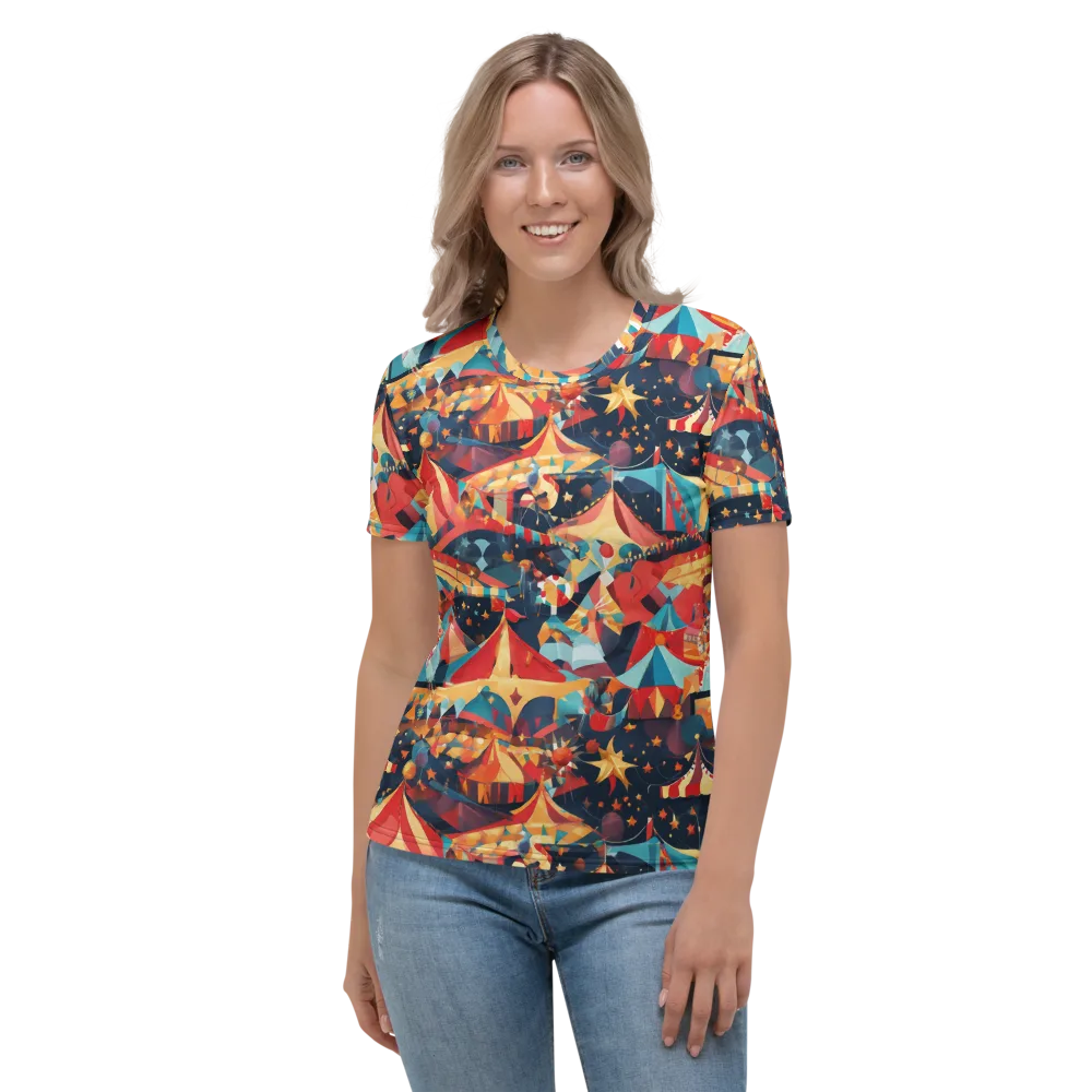 Midnight Big Top on Women's Crew Neck T-Shirt — Front
