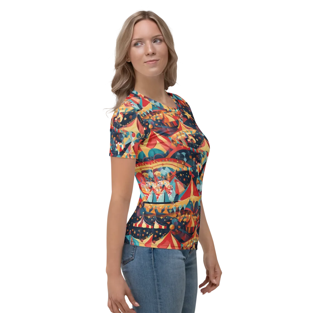 Midnight Big Top on Women's Crew Neck T-Shirt — Right