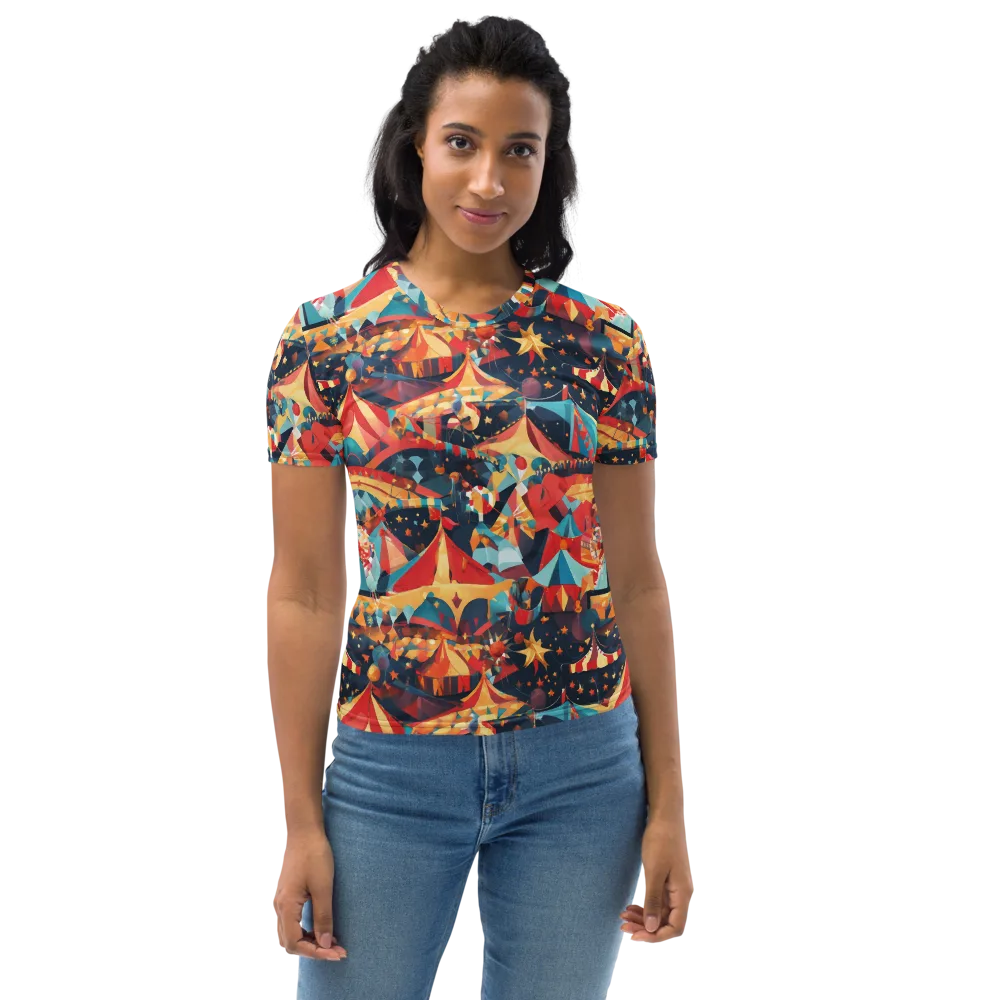 Midnight Big Top on Women's Crew Neck T-Shirt — Front