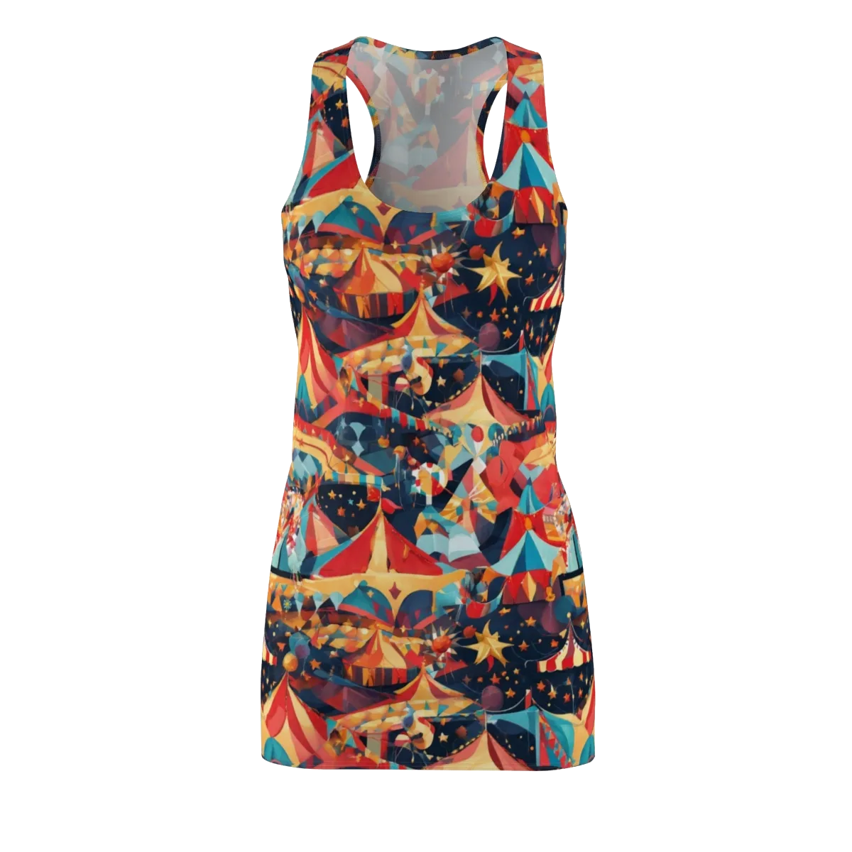 Midnight Big Top on Racerback Dress — Front