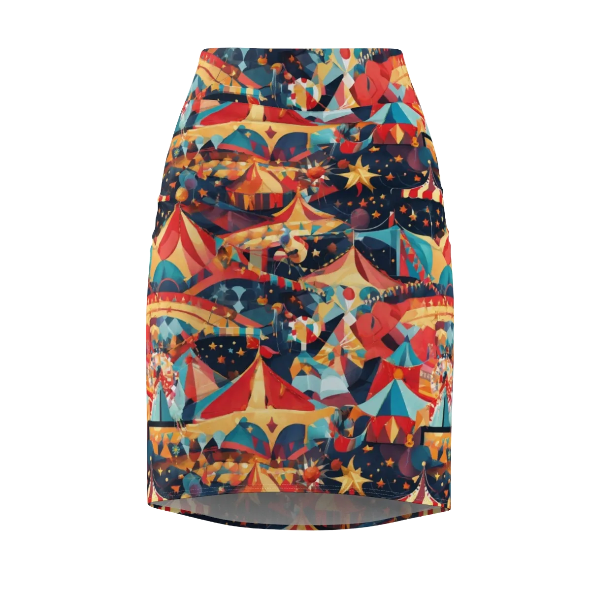 Midnight Big Top on Pencil Skirt — Front