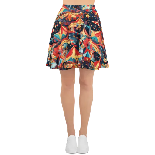 Midnight Big Top on a Skater Skirt