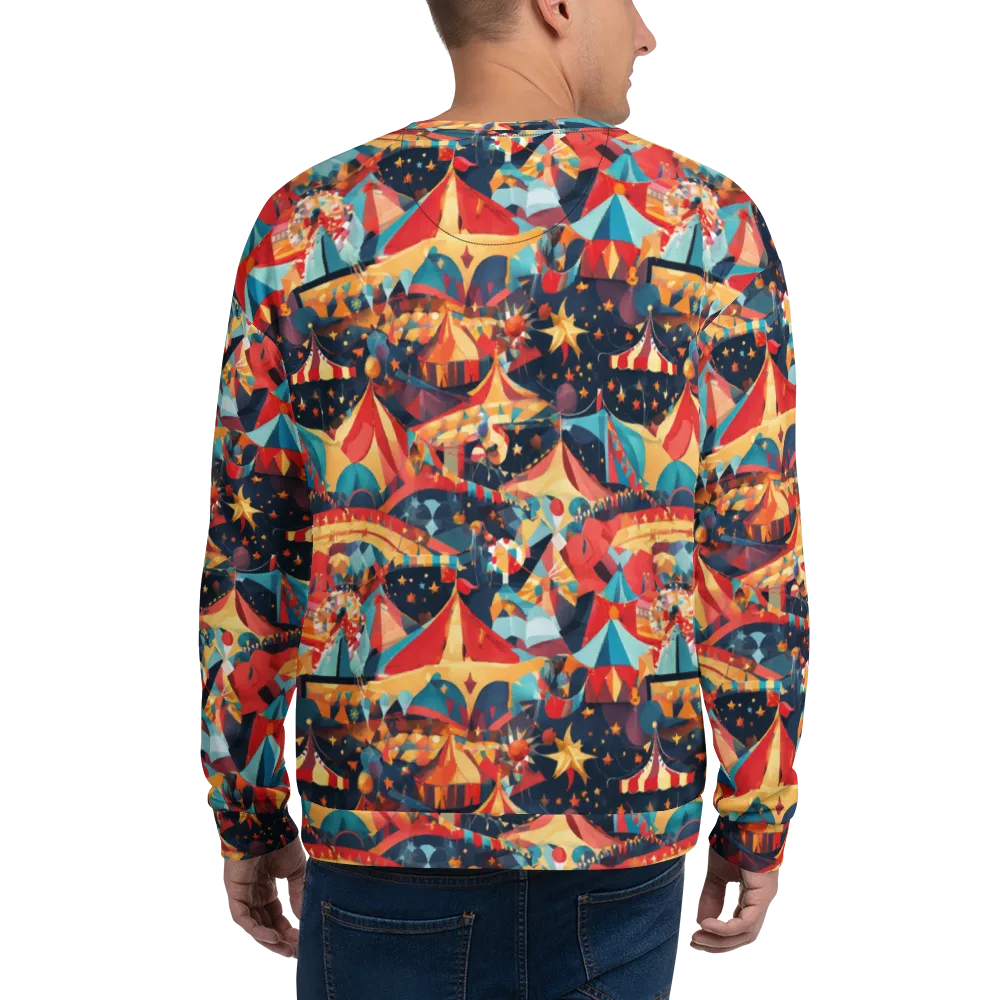 Midnight Big Top on Sweatshirt — Back