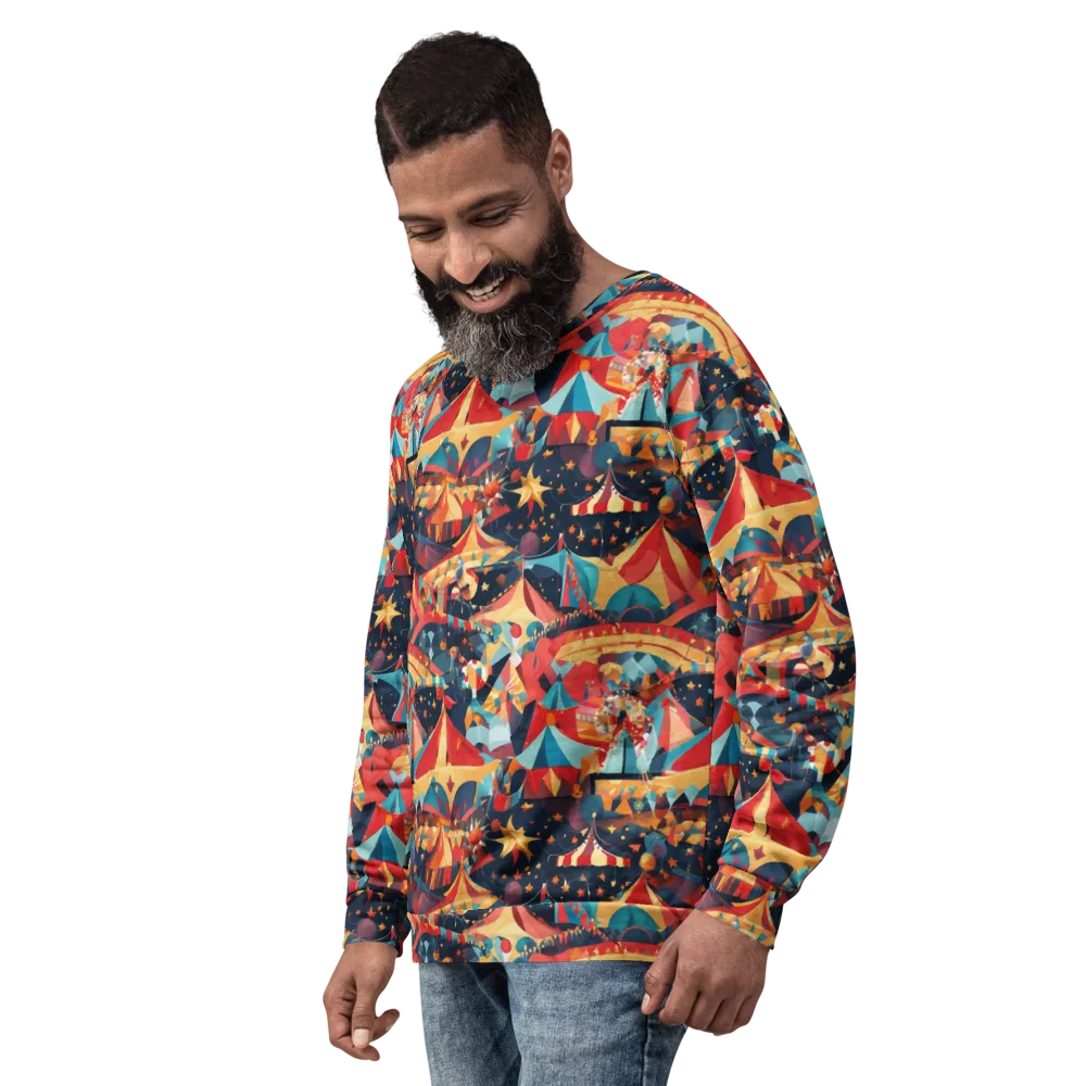 Midnight Big Top on Sweatshirt — Left Front