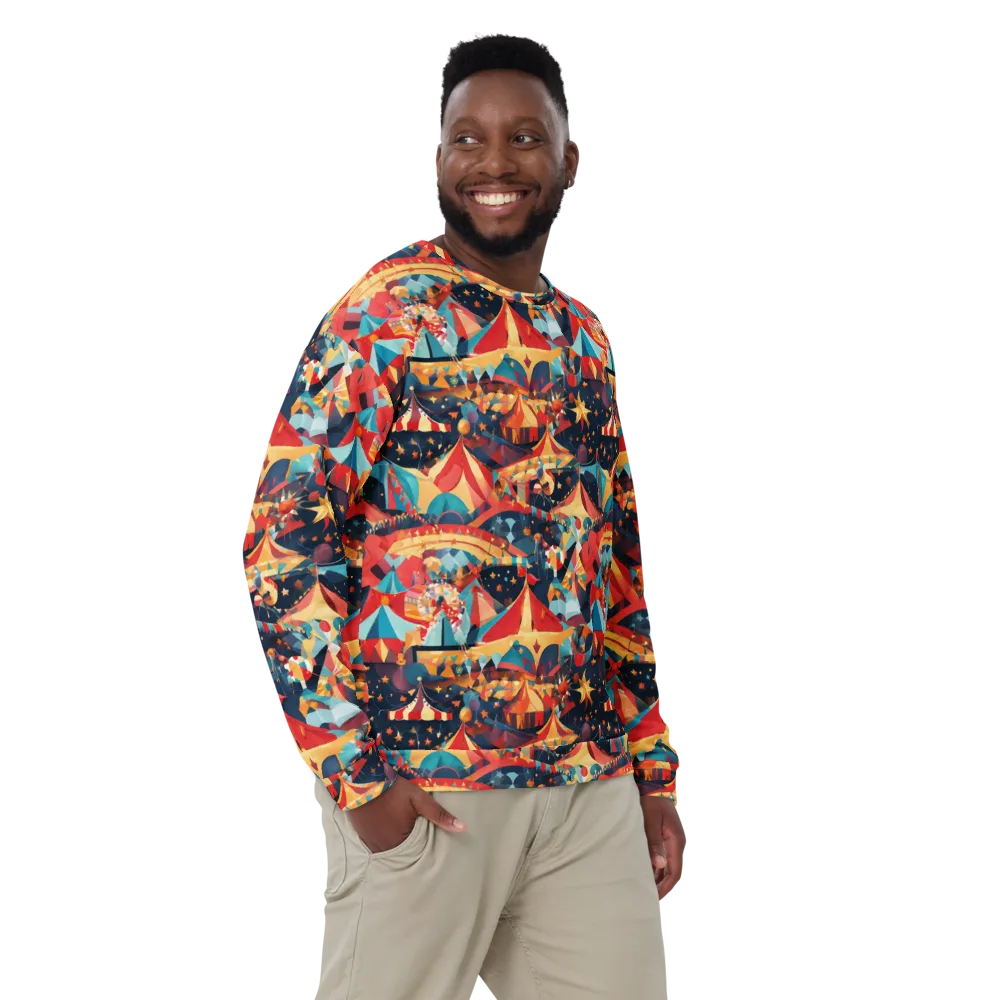 Midnight Big Top on Sweatshirt — Front
