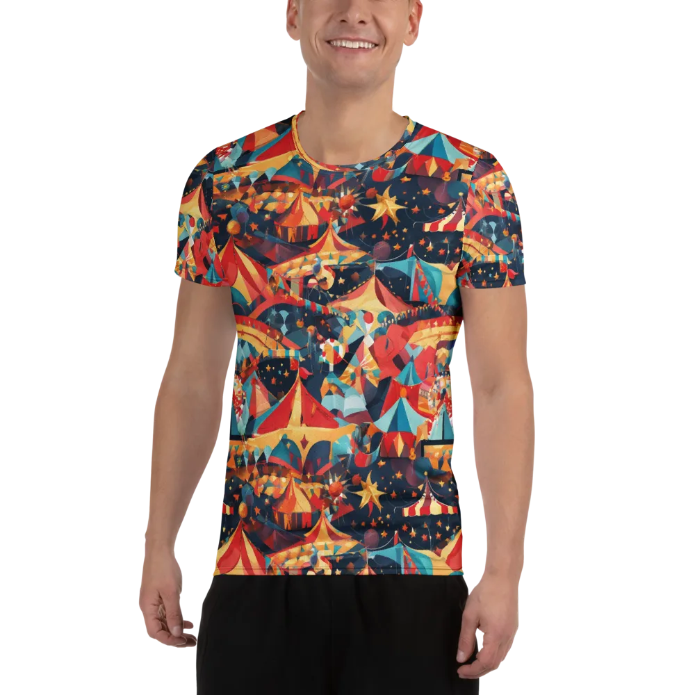 Midnight Big Top on Men's Athletic T-Shirt — Front