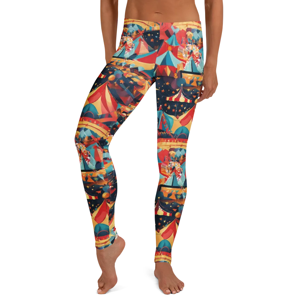 Midnight Big Top on Leggings — Front