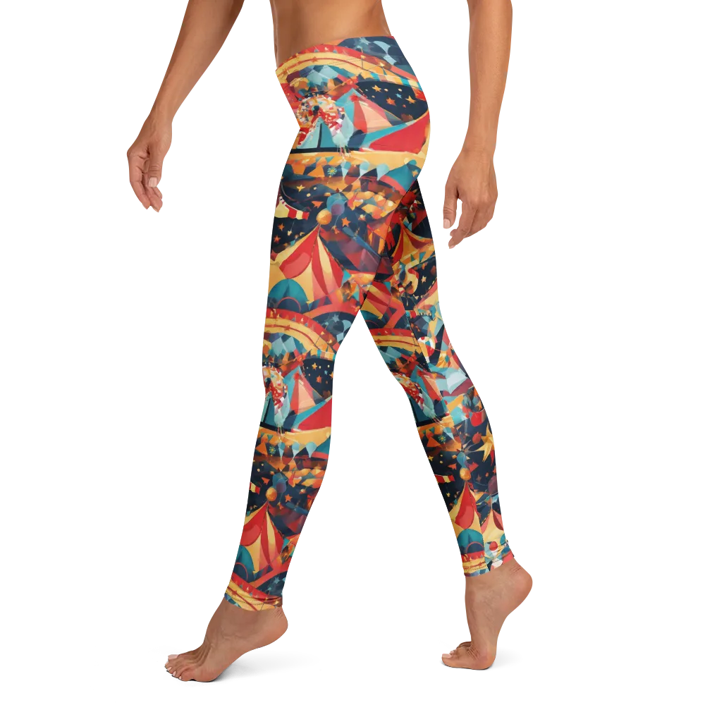 Midnight Big Top on Leggings — Left