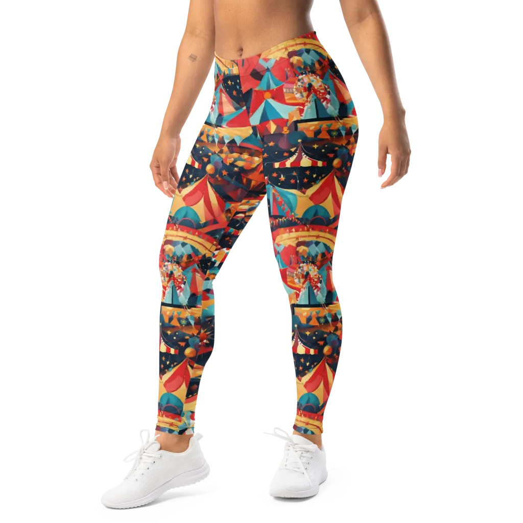 Midnight Big Top on Leggings — Left Front