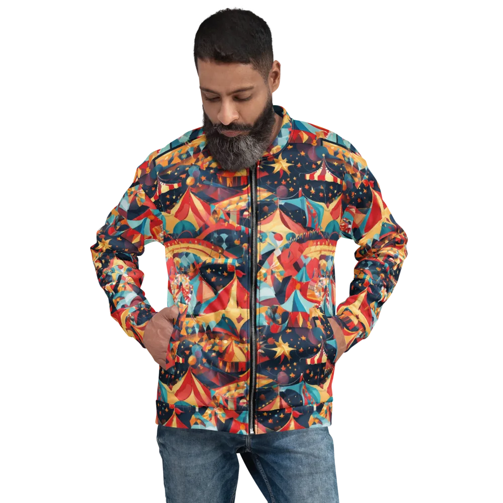 Midnight Big Top on Bomber Jacket — Front