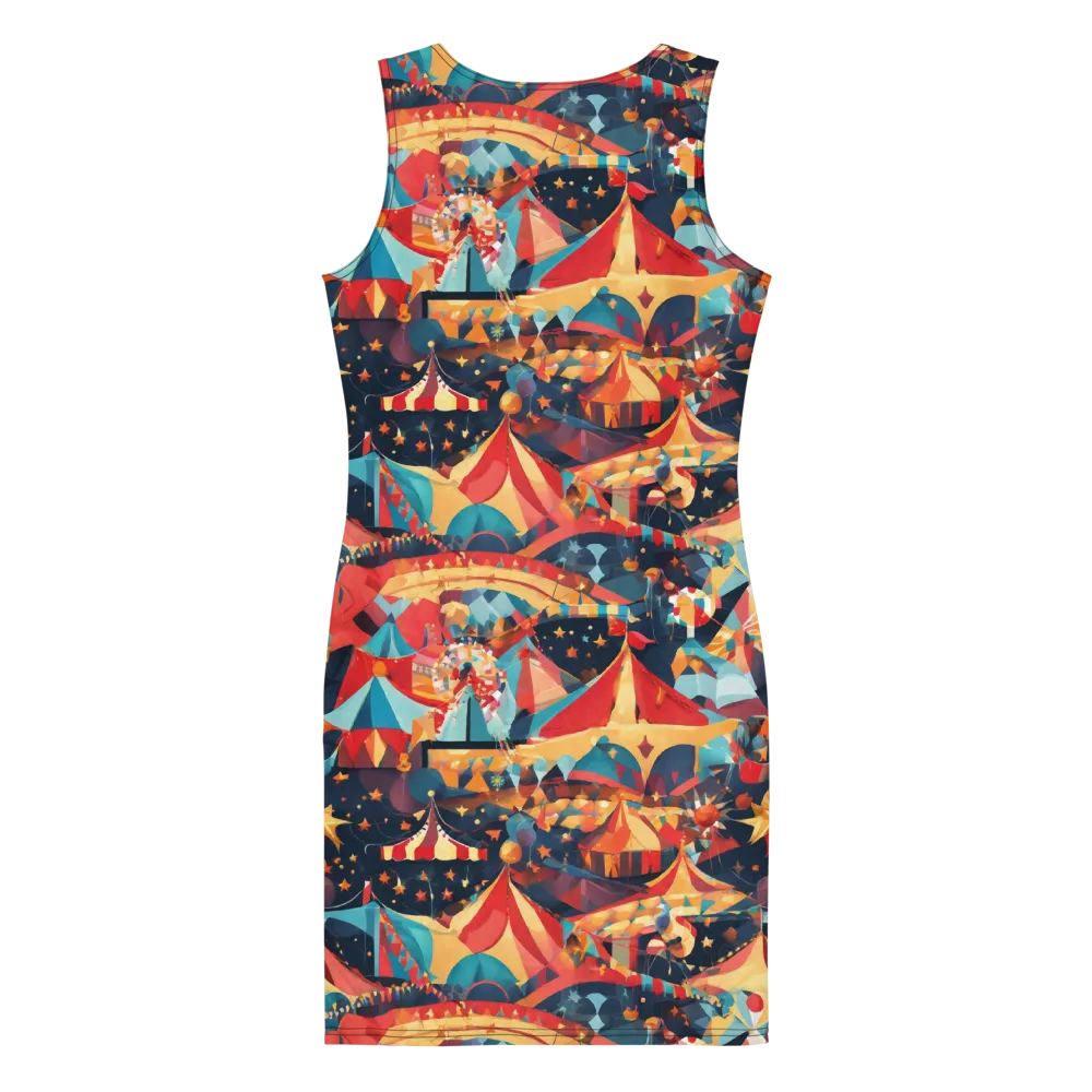Midnight Big Top on Bodycon Dress — Back