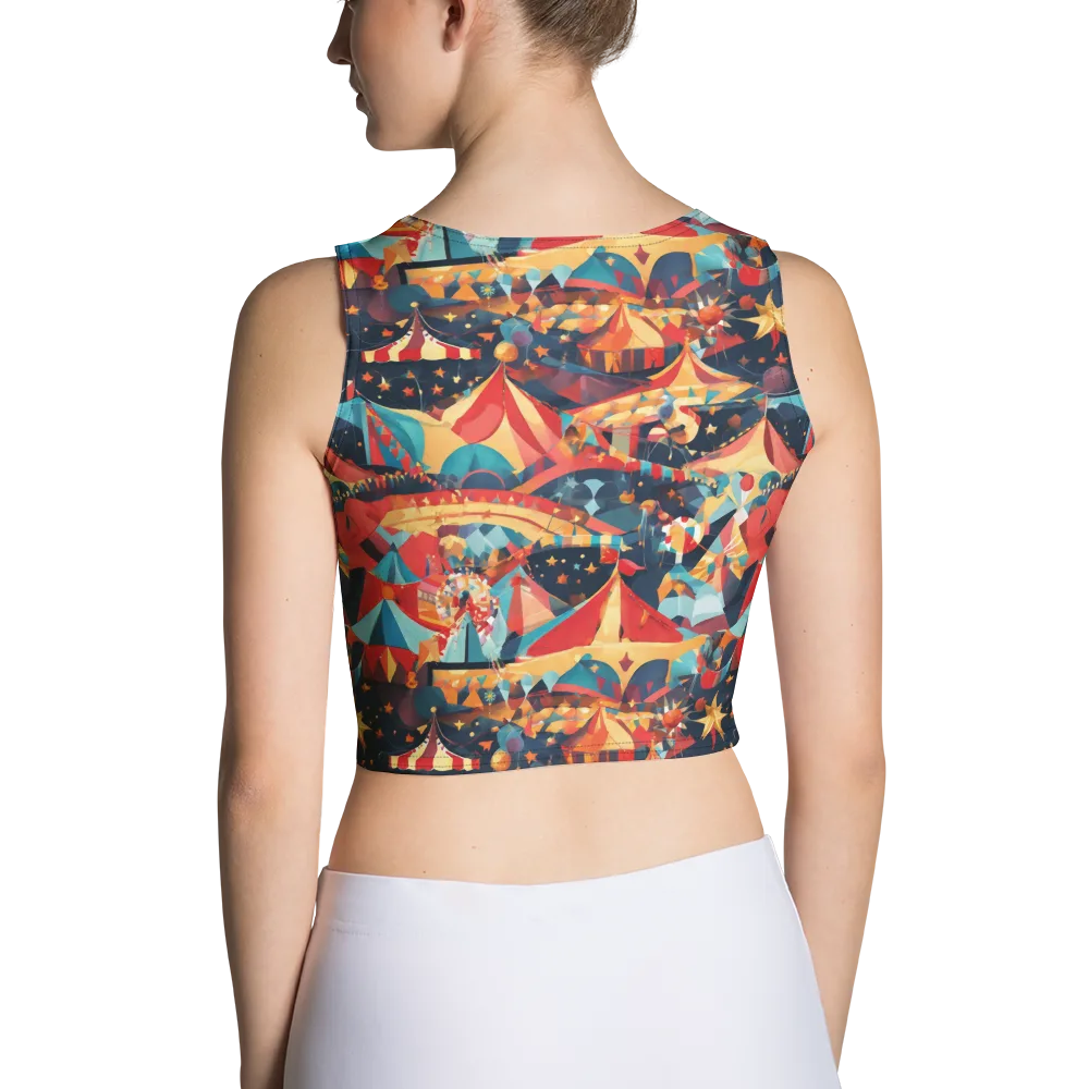 Midnight Big Top on Crop Top — Back