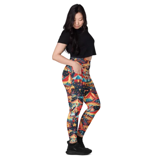 Midnight Big Top on a Leggings with Pockets
