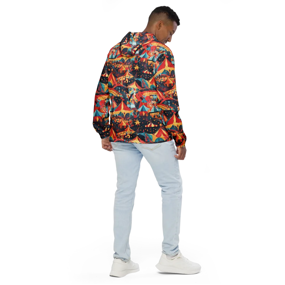 Midnight Big Top on Men's Windbreaker — Back