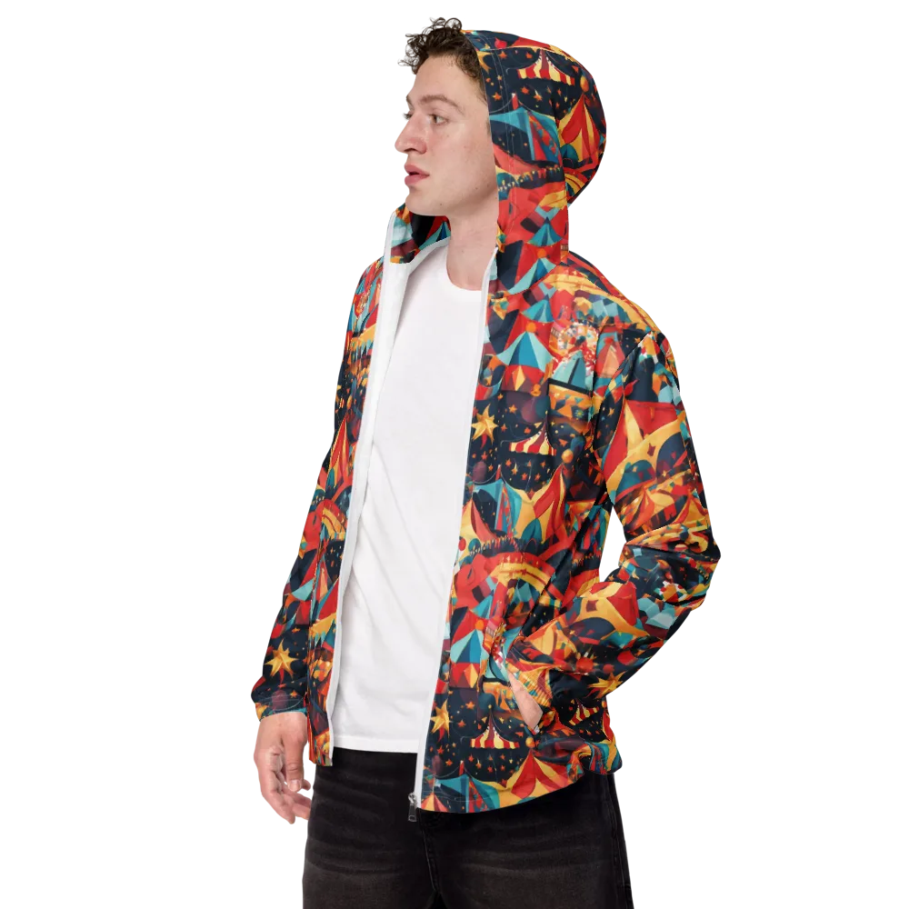 Midnight Big Top on Men's Windbreaker — Left Front