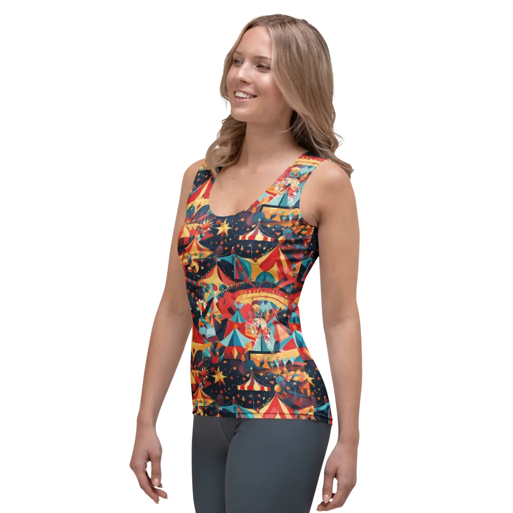 Midnight Big Top on Women's Tank Top — Left Front