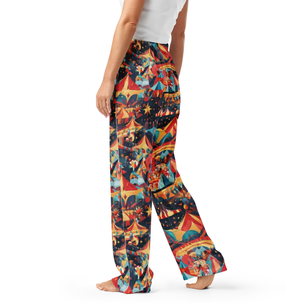 Midnight Big Top on Women's Pajama Pants — Left