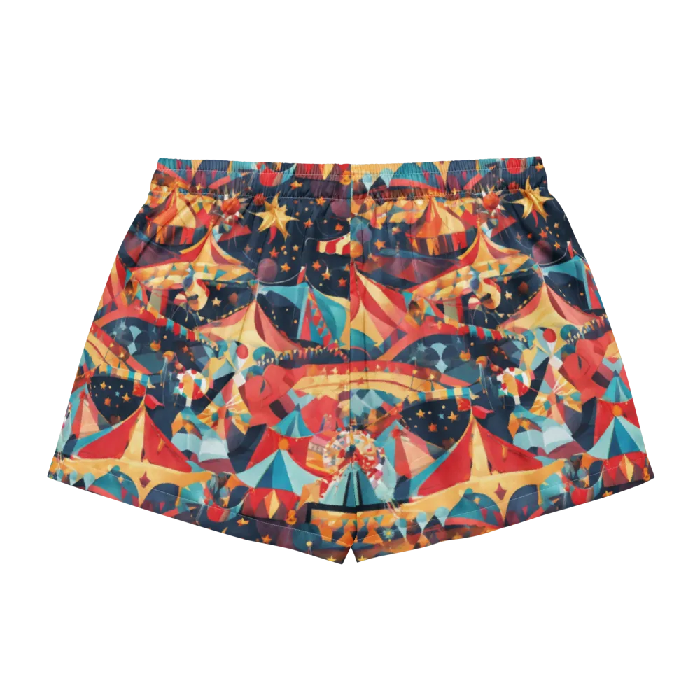 Midnight Big Top on Women's Pajama Shorts — Back