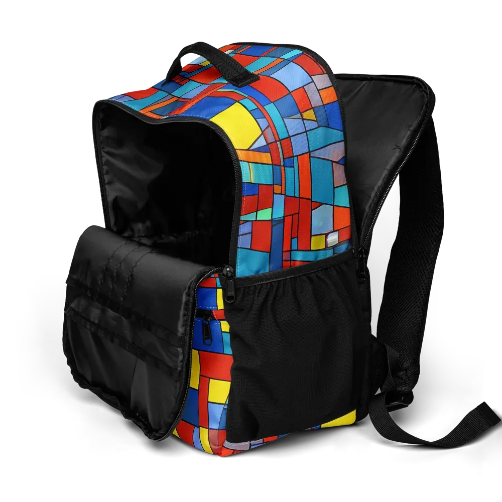 Scarlet Structure on Utility Backpack — Product details 2