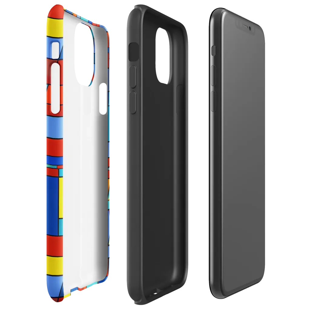 Scarlet Structure on Tough Case for iPhone® — Right