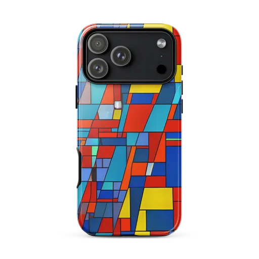 Scarlet Structure on a Tough Case for iPhone®