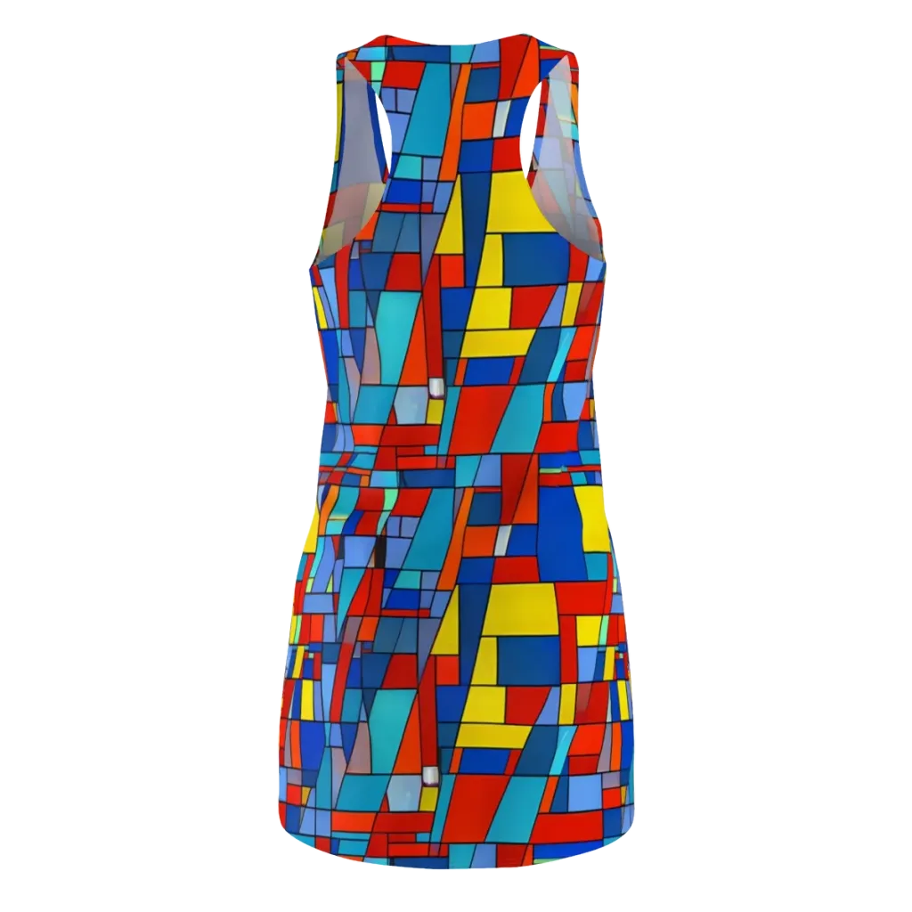 Scarlet Structure on Racerback Dress — Back