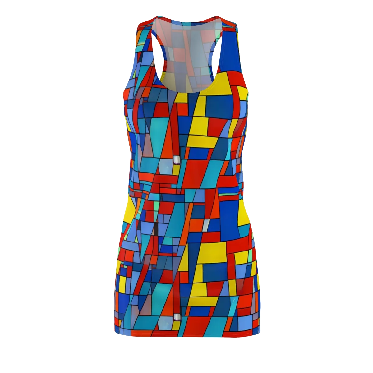 Scarlet Structure on Racerback Dress — Front