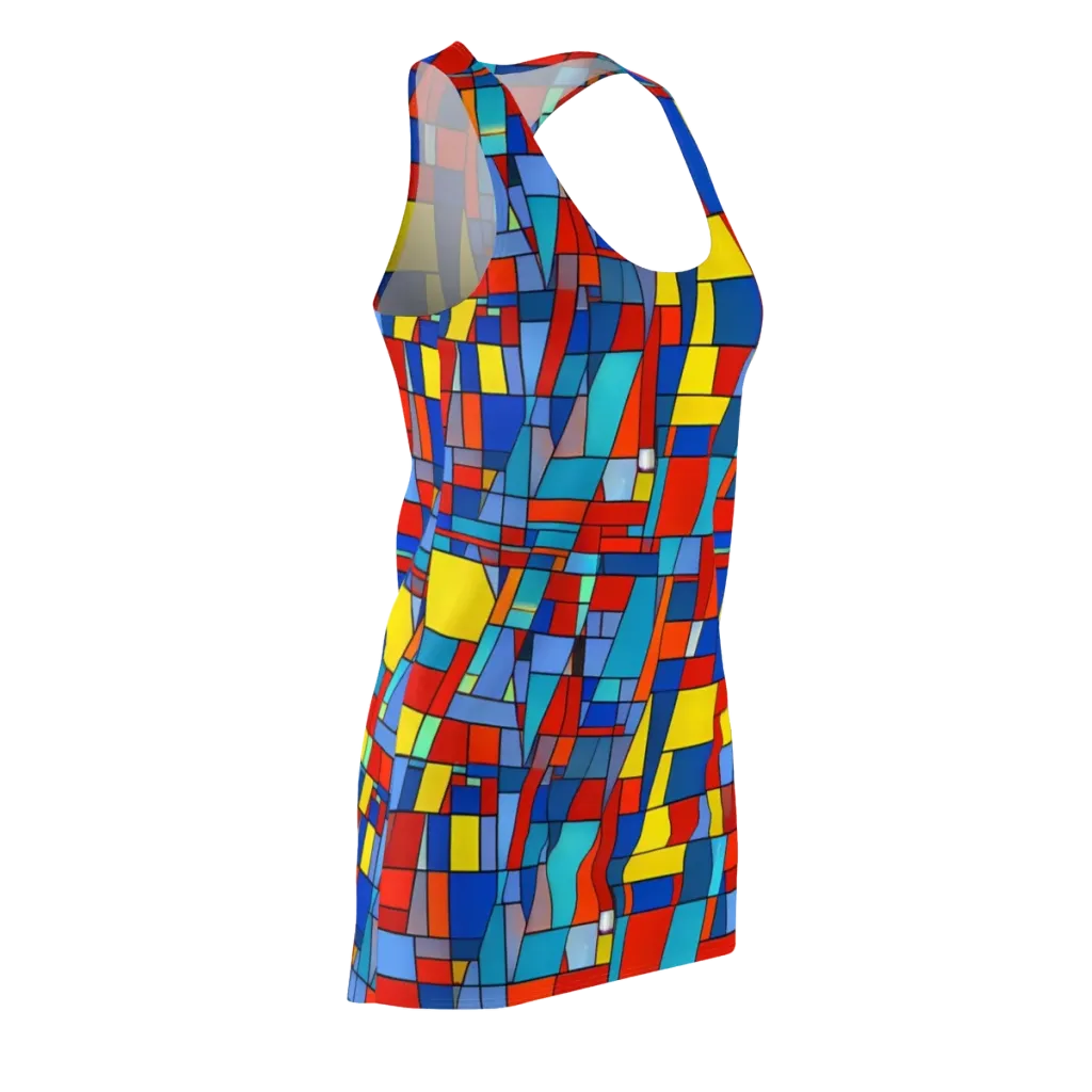 Scarlet Structure on Racerback Dress — Front Side
