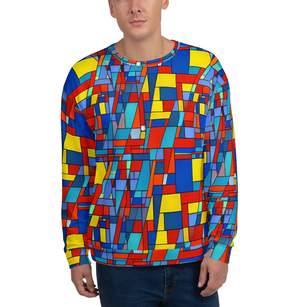 Scarlet Structure on Sweatshirt — Front
